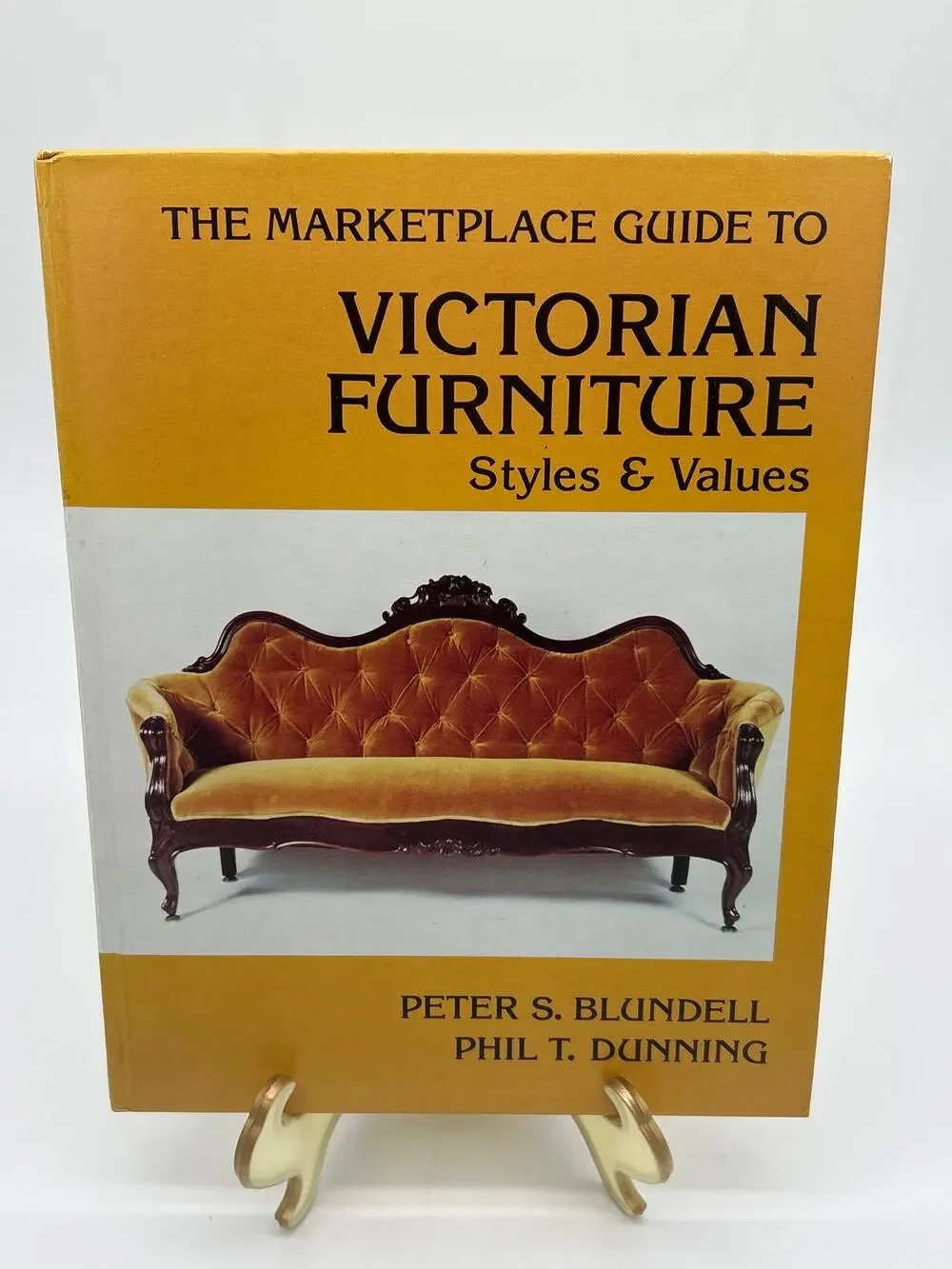 Vintage 1981 Marketplace Guide to Victorian Furniture Styles & Values Hardcover